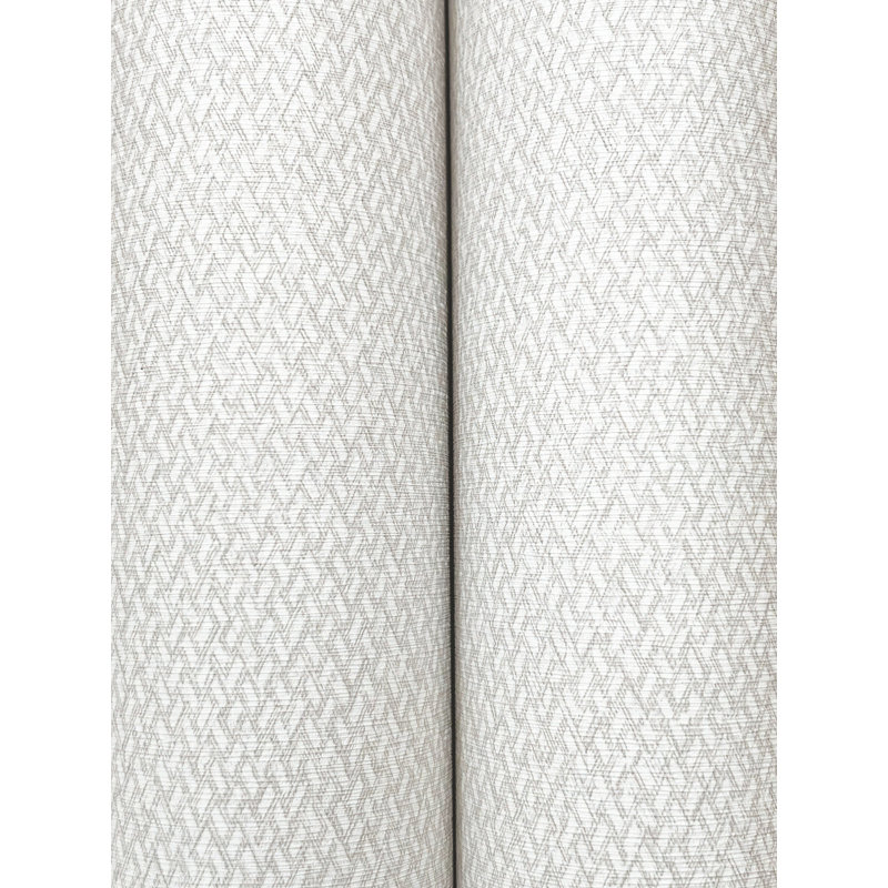 Papier peint Tisket A Tasket Dove Basketweave, Blanc