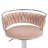 Ginko Modern Swivel Bar Stool with Backrest, Adjustable Height Kitchen Island Stool with Upholstered Seat and Footrest,-90489193-93498216