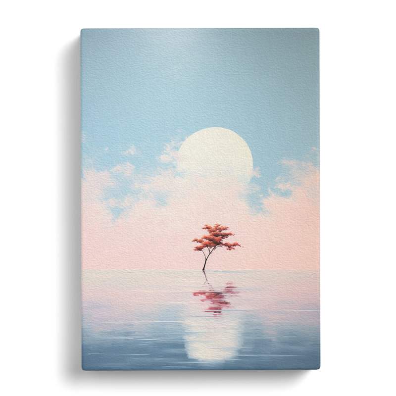 Minimalist Impressionism No.2 - Wrapped Canvas Print, 50cm H x 35cm W x 3cm D