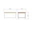 Daris Coffee Table With Storage Shelf.-1741396517