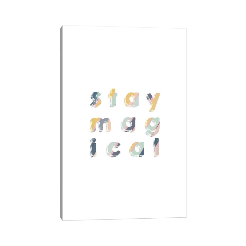 Stay Magical by Orara Studio - Wrapped Canvas Gallery-Wrapped Canvas Giclée, 20.32 cm H x 30.48 cm W