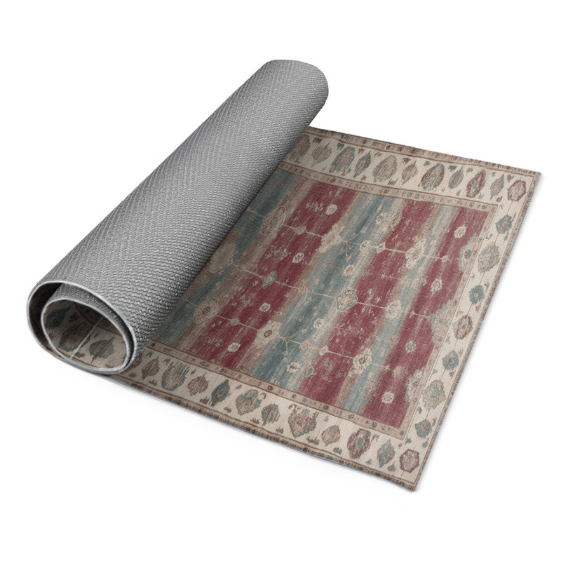 Tapis gris intérieur et extérieur surteint, Rectangle 4pi x 6 pi