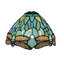 Petit abat-jour libellule de style libellule en verre coloré de style libellule bleu seulement 8 pouces pour lampe de table, luminaire suspendu
