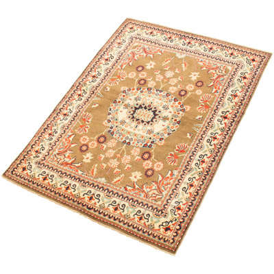 Millerton One-of-a-Kind 4'11" X 6'6" 2010s Wool Area Rug in
