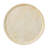 Calvera 23.5" Round Fluted Magnesium Oxide Coffee Table For Indoor And Outdoor Use