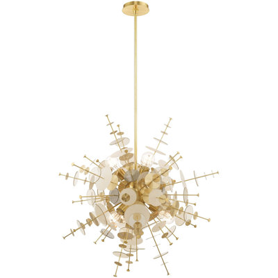 Luminaire suspendu sphère 6 lumières