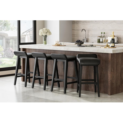 Counter Stool with Metal Frame