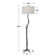Charlana 68.5'' Drawing Inspiration From Nature, This Floor Lamp Is Handcrafted From Cast Iron With Sculpted Details Finished In Distressed Rustic Black And Subtle Silver Undertones. Traditional Floor Lamp Set