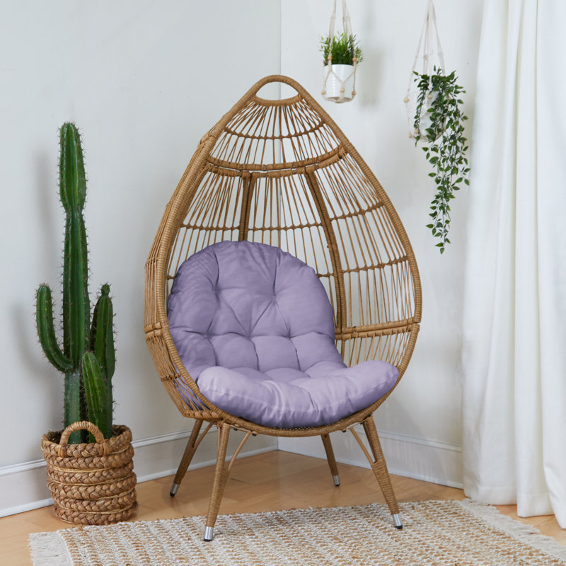 Seat Egg Chair Cushion, Lavender