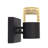 Heer Glass LED Armed Sconce