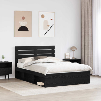 Solid Wood Bed