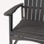 Ensemble de 2 chaises de salle à manger d'extérieur résistantes aux intempéries en bois d'acacia Adirondack-67069443