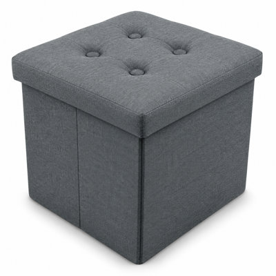 38cm Wide Cube Ottoman