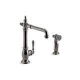 Artifacts® Single Handle Kitchen Sink Faucet with Accessories