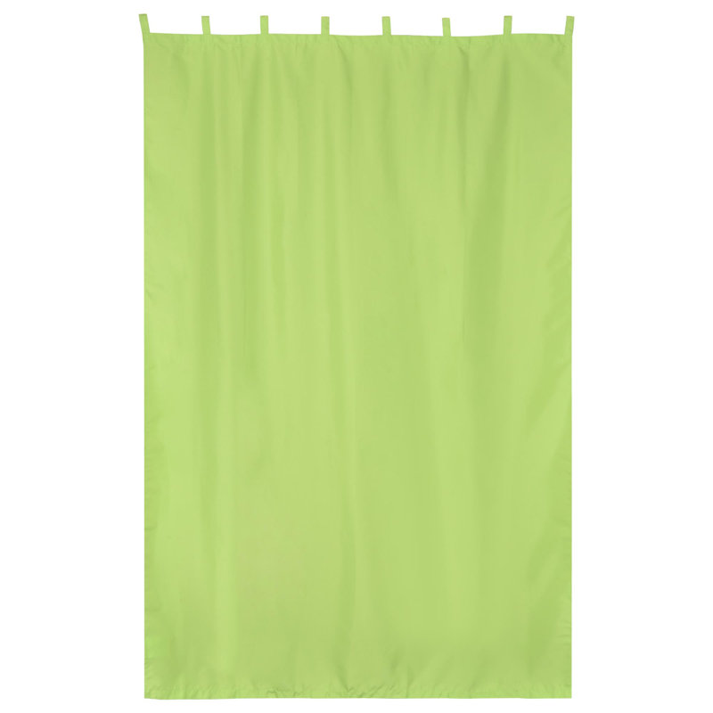 Lesperance Blackout Curtain Single Panel, Green, 54" W x 120" L