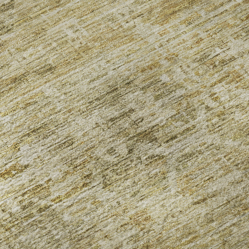Premium Machine Washable Lubbers AMF1746 Stripe Rug, Runner 2'3" x 7'6"