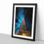 The Burj Khalifa in Dubai in Abstract - Picture Frame Graphic Art Print-55735799-55735804