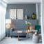 Lampe de table avec base en papier beige