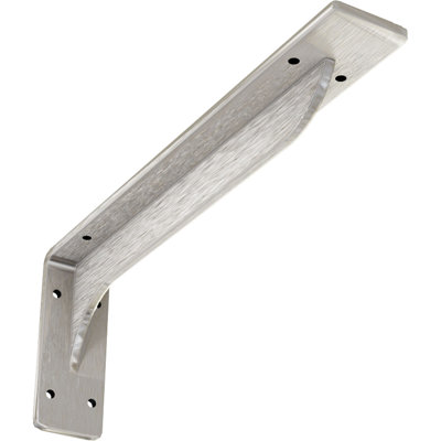 2"W x 20"D x 6 1/2"H Embrey Steel Bracket, Stainless Steel