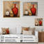 Nature morte avec vase gracieux «I» sur toile-1851572730-1851572722