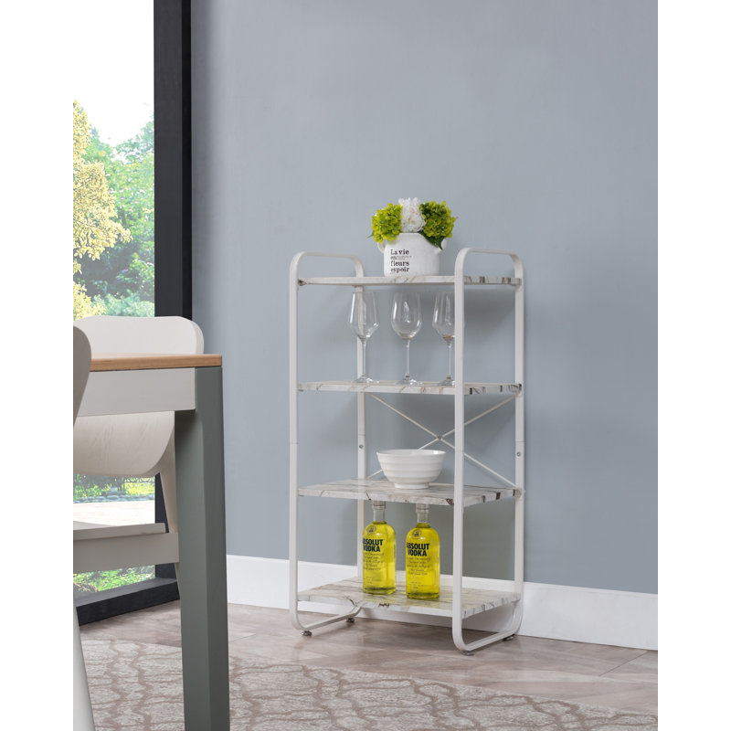 Étagère de rangement Marlborough Kitchen Bakers, Quatre étages
