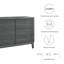 Commode 6 tiroirs Render