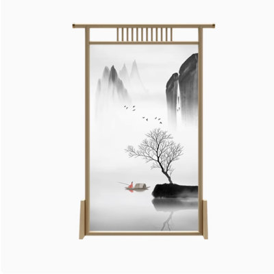 Chinese Landscape Screen
