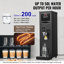 Distributeur d'eau chaude électrique commercial en acier inoxydable 15L