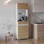 Unité de rangement de cuisine sur pied Pantry Cabinet pour la nourriture, la vaisselle ou les appareils électroménagers