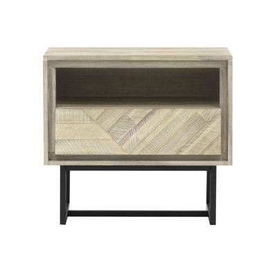 18'' W Solid Wood Nightstand