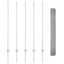 Vidaxl Fence With Posts Steel-116797772-116797798