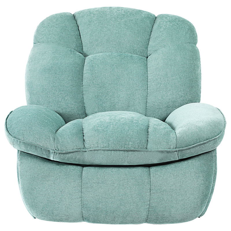 Fauteuil inclinable électrique pivotant zéro gravité avec massage et chaleur Jerrin, Vert