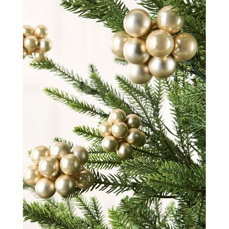 11 cm Polystyrene Shatterproof Bauble, Latte