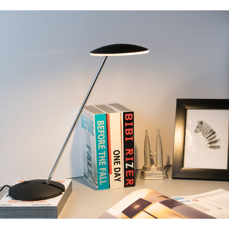 Lampe de bureau 14,5 po Isley, Noir