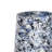 Glass Vase with Contemporary Tapered Design and Decorative Textured Detail for Modern Accent Styling-1990441474