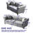 Modern Fabric Sofas, Solid Wood Frame, Chesterfield Design For Living Room