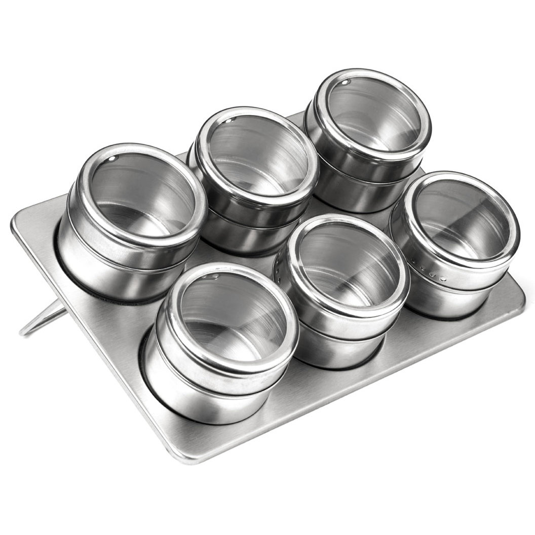 Freestanding Stainless Steel Spice Rack