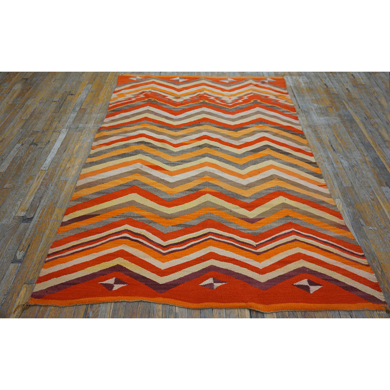 Tapis Navajo amérindien des années 1880