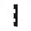 Modern Floating Shelves, Black Full-Wall Floating Shelf-1872198395