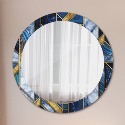 Huldar Glass Flat Wall Mirror