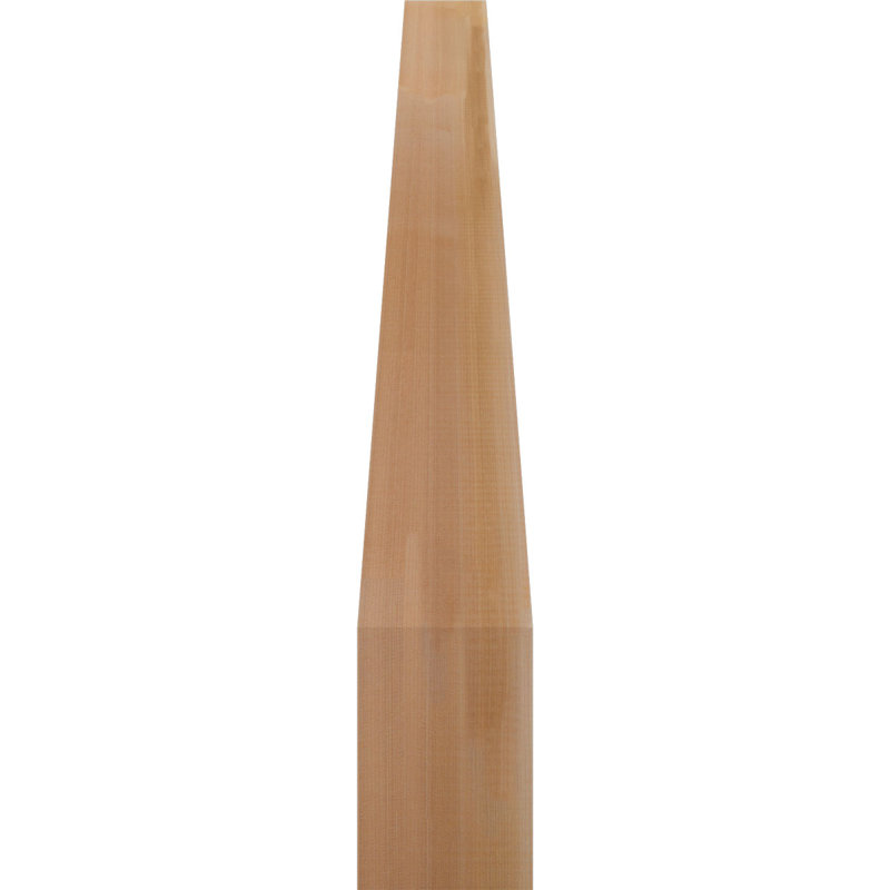 Attelle impériale du genou, Cèdre rouge, Lisse, H 40 po x l 5,5 po x P 40 po