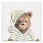 «Handsome Teddy», reproduction sur toile-644073620