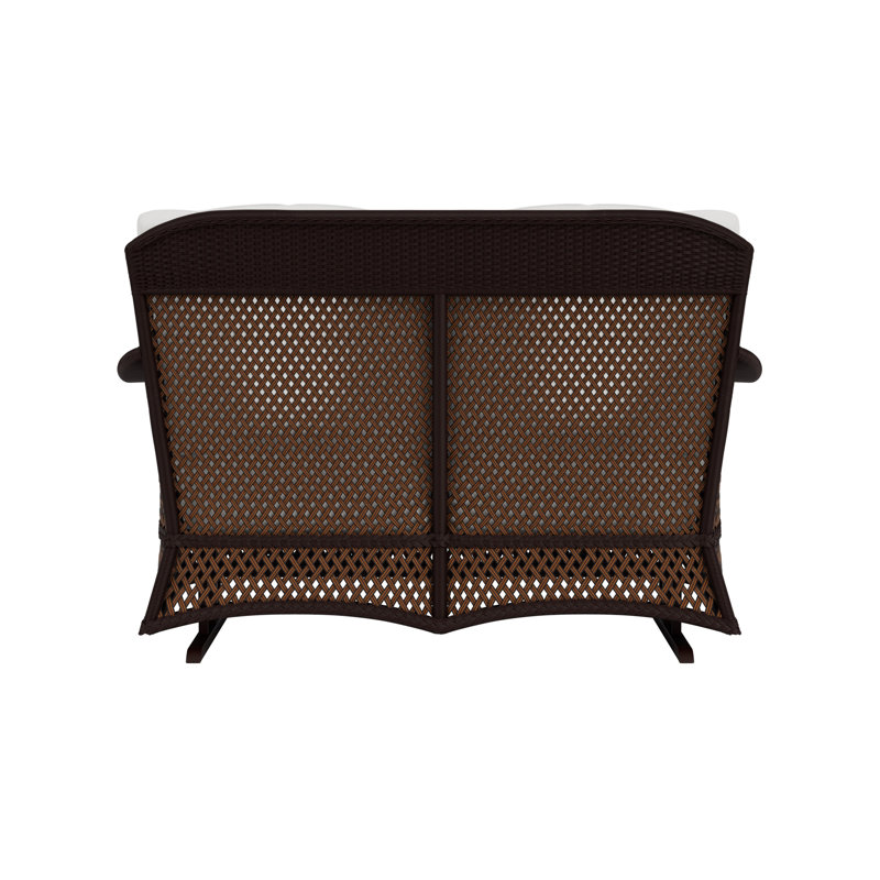 Grand Traverse Outdoor 2 - Seat Loveseat, Caramel, Gateway Aloe