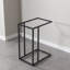 Base seulement | Pieds de table en C en métal - Structure en acier robuste pour tables de bout et tables d'appoint de bricolage