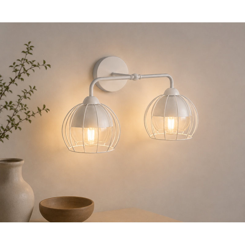 Steel Armed Sconce