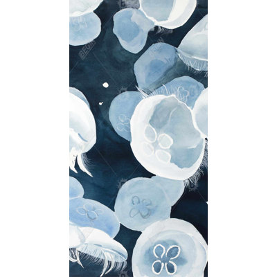 Jellyfishs - 15.75"x31.50" Desk mat