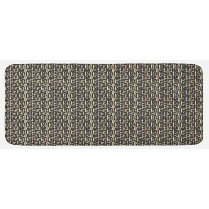 Tapis de cuisine en bambou