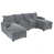 Polyester gris est en rupture de stock