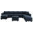 Tremee U-shaped Modular Sectional Sofa with Chaise-1532868430