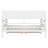Daybed, Wood Slat Support, With Bedside Shelf And Two Drawers, White-412746591